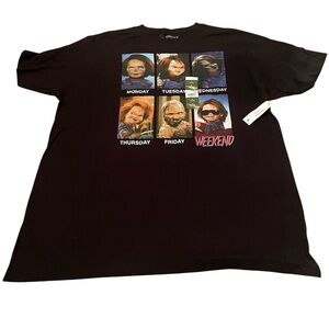 Chucky Child's Play Days of the Week Graphic T-Shirt XL